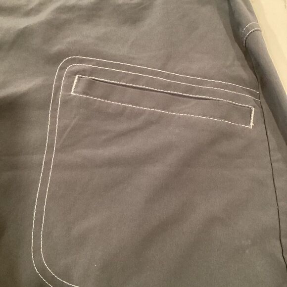 prAna Womens Lena Skort Sz 12 Gray Stretch Hiking Tennis Activewear - Picture 5 of 11